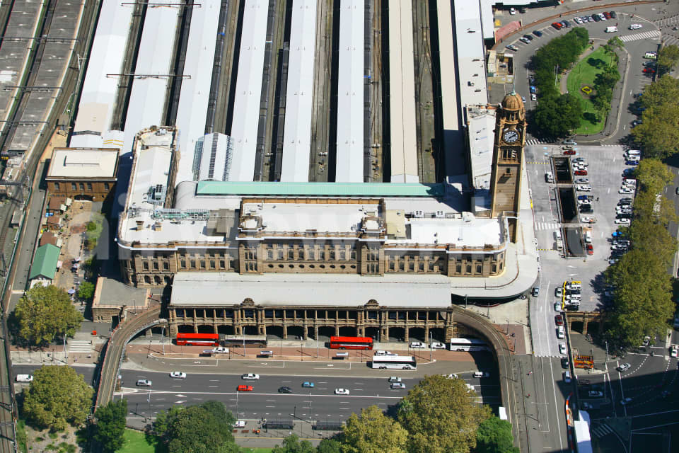Aerial Image of Central Railway Station, Sydney
