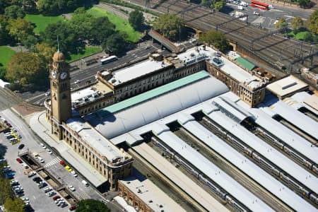 Aerial Image of CENTRAL STATION SYDNEY