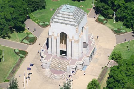 Aerial Image of ANZAC MEMORIAL HYDE PARK SYDNEY