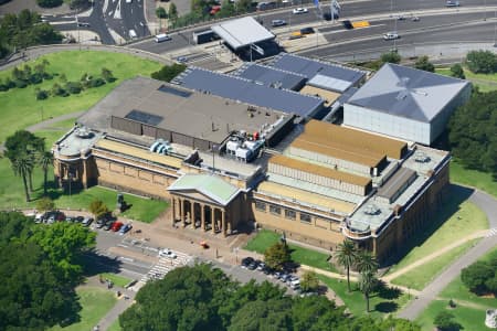 Aerial Image of ART GALLERY OF NSW