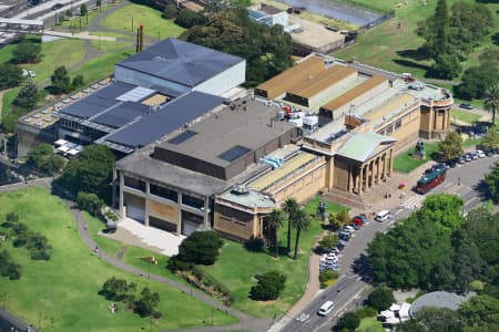 Aerial Image of ART GALLERY OF NSW
