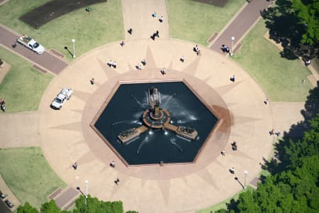 Aerial Image of ARCHIBALD FOUNTAIN, HYDE PARK SYDNEY