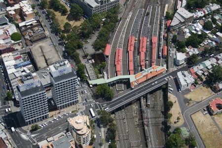 Aerial Image of REDFERN STATION
