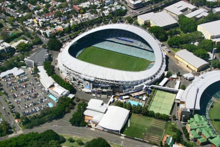 Aerial Image of SYDNEY FOOTBALL STADIUM, MOORE PARK