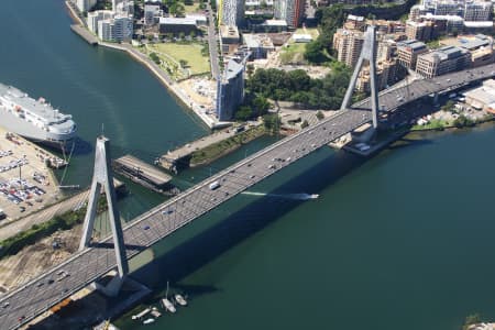 Aerial Image of ANZAC BRIDGE, PYRMONT NSW