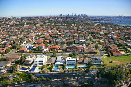 Aerial Image of DOVER HEIGHTS HOMES