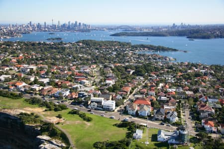 Aerial Image of DOVER HEIGHTS TO CITY