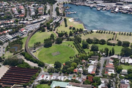 Aerial Image of BICENTENNIAL PARK, GLEBE