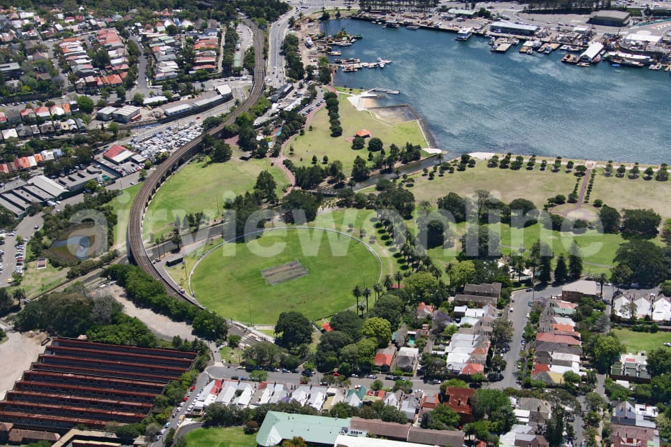 Aerial Image of Bicentennial Park, Glebe