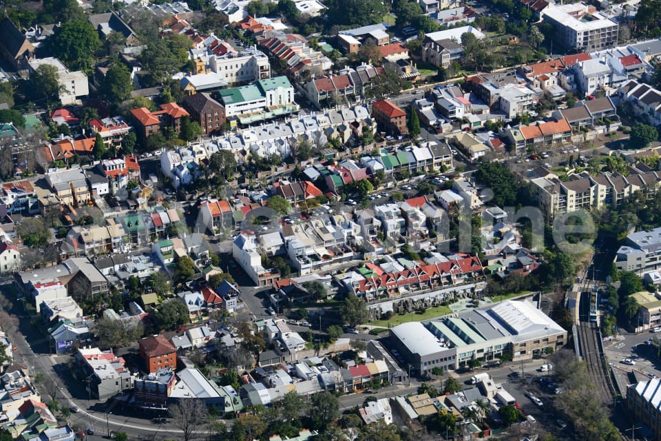 Aerial Image of Glebe Detail, Sydney