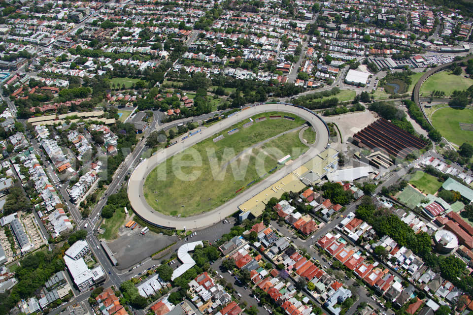 Aerial Image of Harold Park Paceway, Sydney