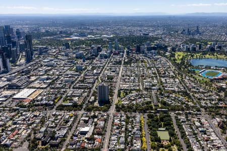 Aerial Image of SOUTH MELBOURNE