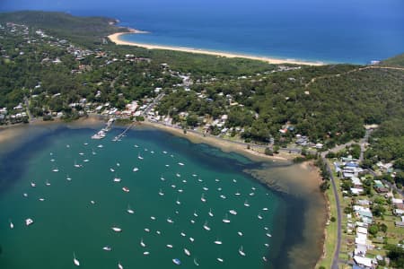 Aerial Image of KILLCARE ON HARDYS BAY, NSW