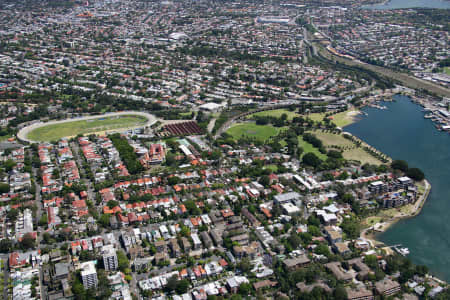 Aerial Image of GLEBE AND HAROLD PARK TO ANNANDALE