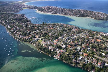 Aerial Image of BURRANEER AND CRONULLA, NSW