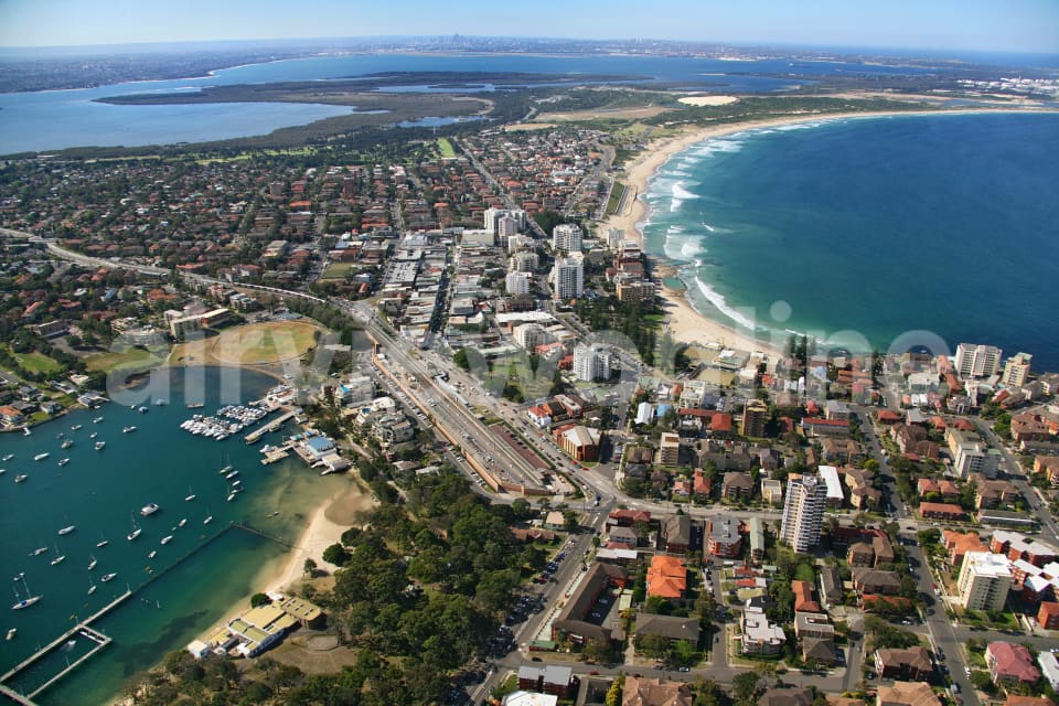 Aerial Image of Cronulla to Sydney City