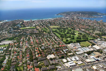 Aerial Image of MANLY VALE AND MANLY, NSW