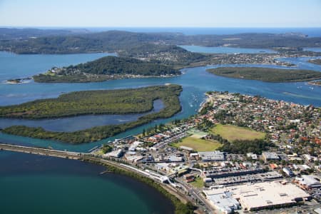 Aerial Image of WOY WOY AND BRISBANE WATER