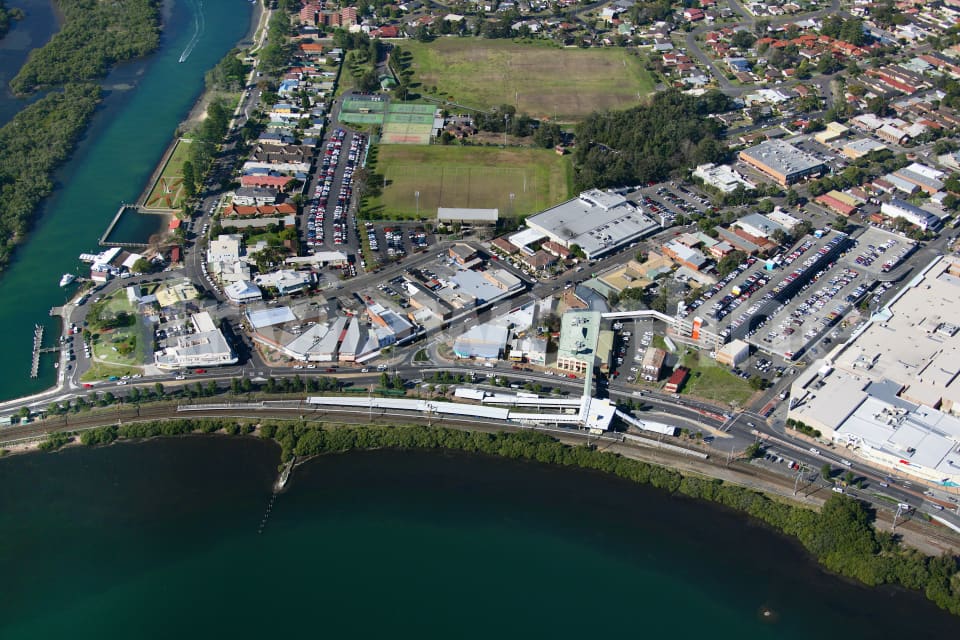 Aerial Image of Woy Woy Shopping Centre