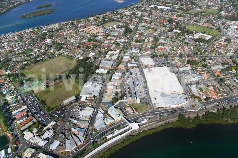 Aerial Image of Woy Woy Town Centre