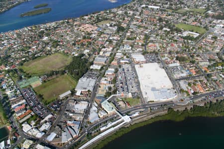 Aerial Image of WOY WOY TOWN CENTRE