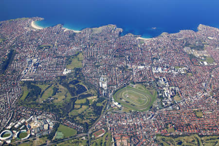 Aerial Image of RANDWICK AND CENTENNIAL PARK