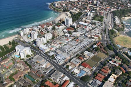 Aerial Image of CRONULLA CBD