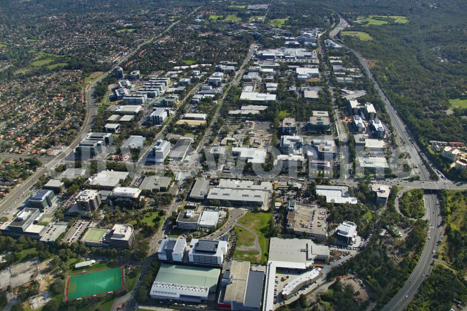 Aerial Image of Macquarie Park, NSW