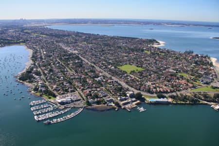Aerial Image of ST GEORGE MOTOR BOAT CLUB, SANS SOUCI