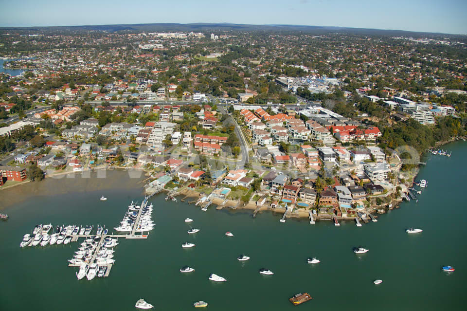 Aerial Image of Sylvania, NSW