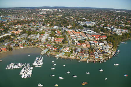 Aerial Image of SYLVANIA, NSW