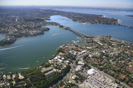 Aerial Image of SYLVANIA LOOKING NORTH