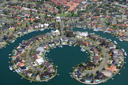 Aerial Image of SYLVANIA WATERS, JAMES COOK ISLAND