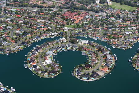 Aerial Image of JAMES COOK ISLAND, SYLVANIA WATERS