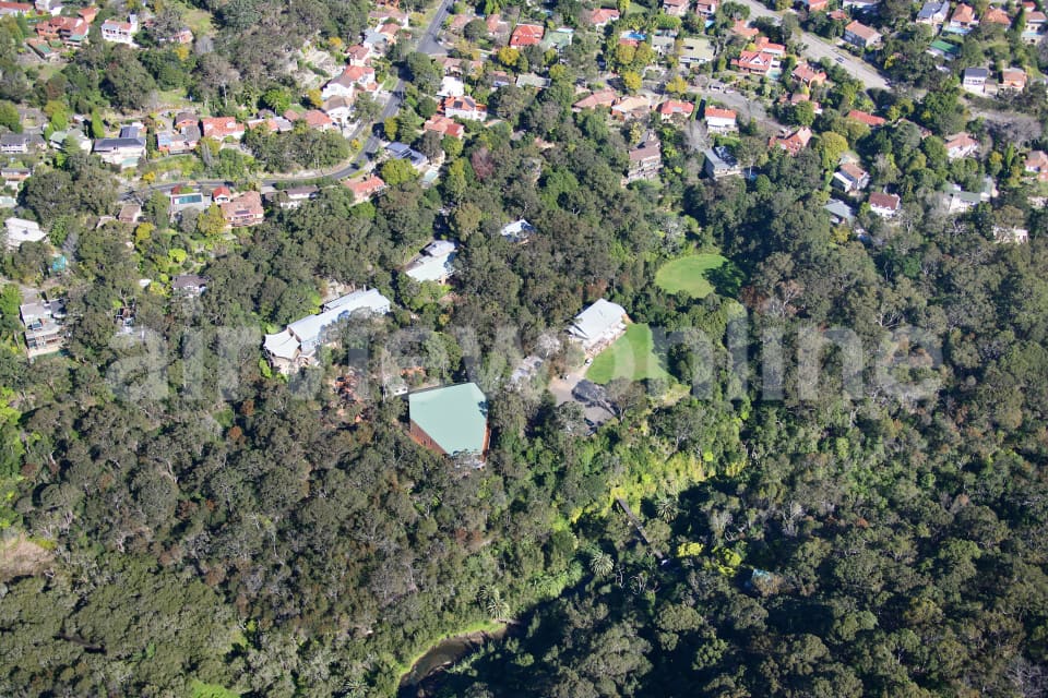 Aerial Image of Middle Cove, Glenaeon School