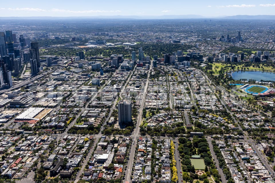 Aerial Image of South Melbourne