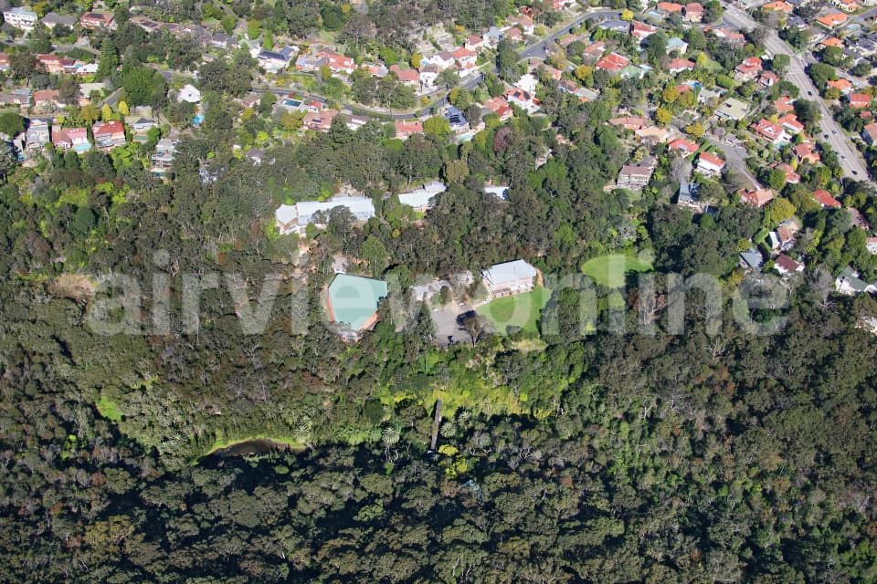 Aerial Image of Glenaeon School, Middle Cove