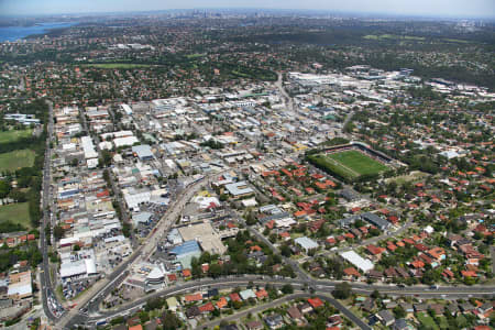 Aerial Image of BROOKVALE TO SYDNEY CITY