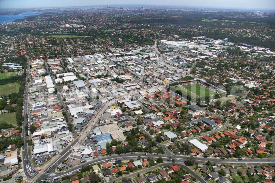 Aerial Image of Brookvale to Sydney City