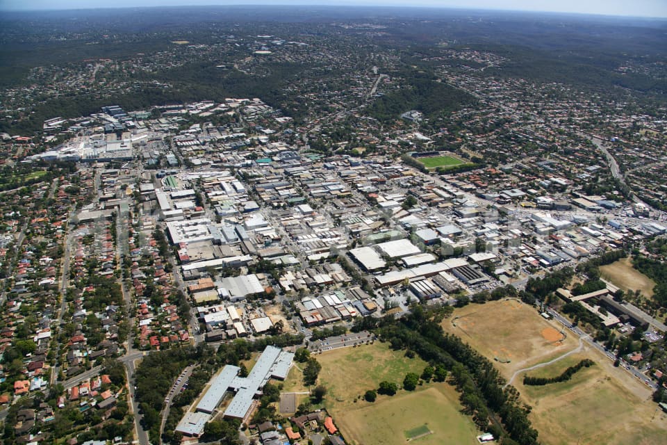 Aerial Image of Brookvale From the East