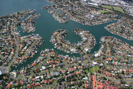 Aerial Image of SYLVANIA WATERS