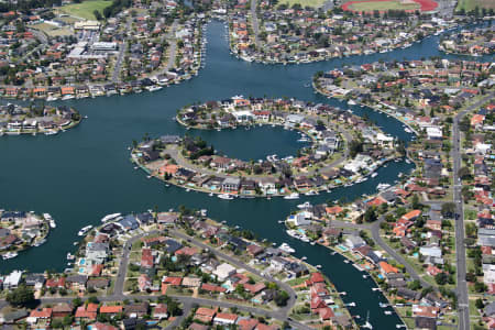 Aerial Image of SYLVANIA WATERS