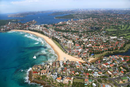 Aerial Image of QUEENSCLIFF AND MANLY