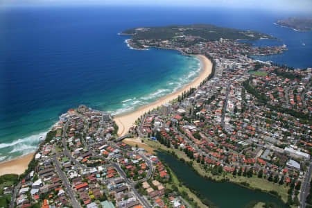 Aerial Image of MANLY LAGOON, QUEENSCLIFF