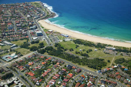 Aerial Image of MAROUBRA BEACH, NSW