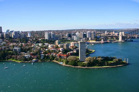 Aerial Image of MCMAHONS POINT