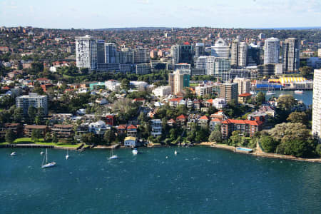 Aerial Image of MCMAHONS POINT