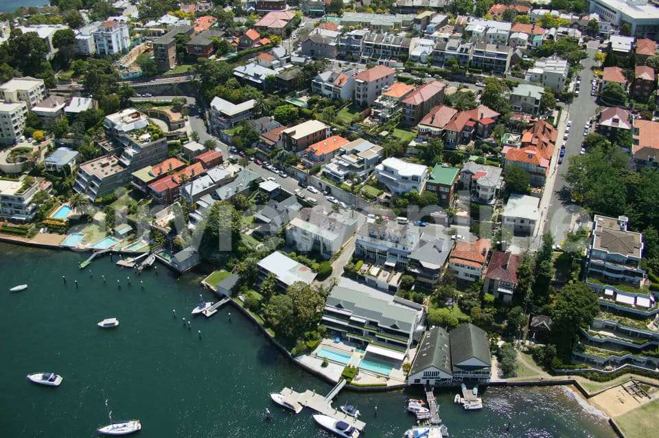 Aerial Image of McMahons Point homes