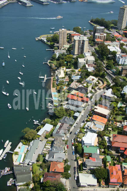 Aerial Image of Bayview Rd, McMahons Point