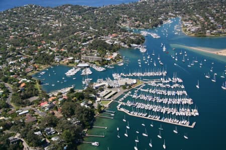 Aerial Image of NEWPORT, ROYAL PRINCE ALFRED YACHT CLUB